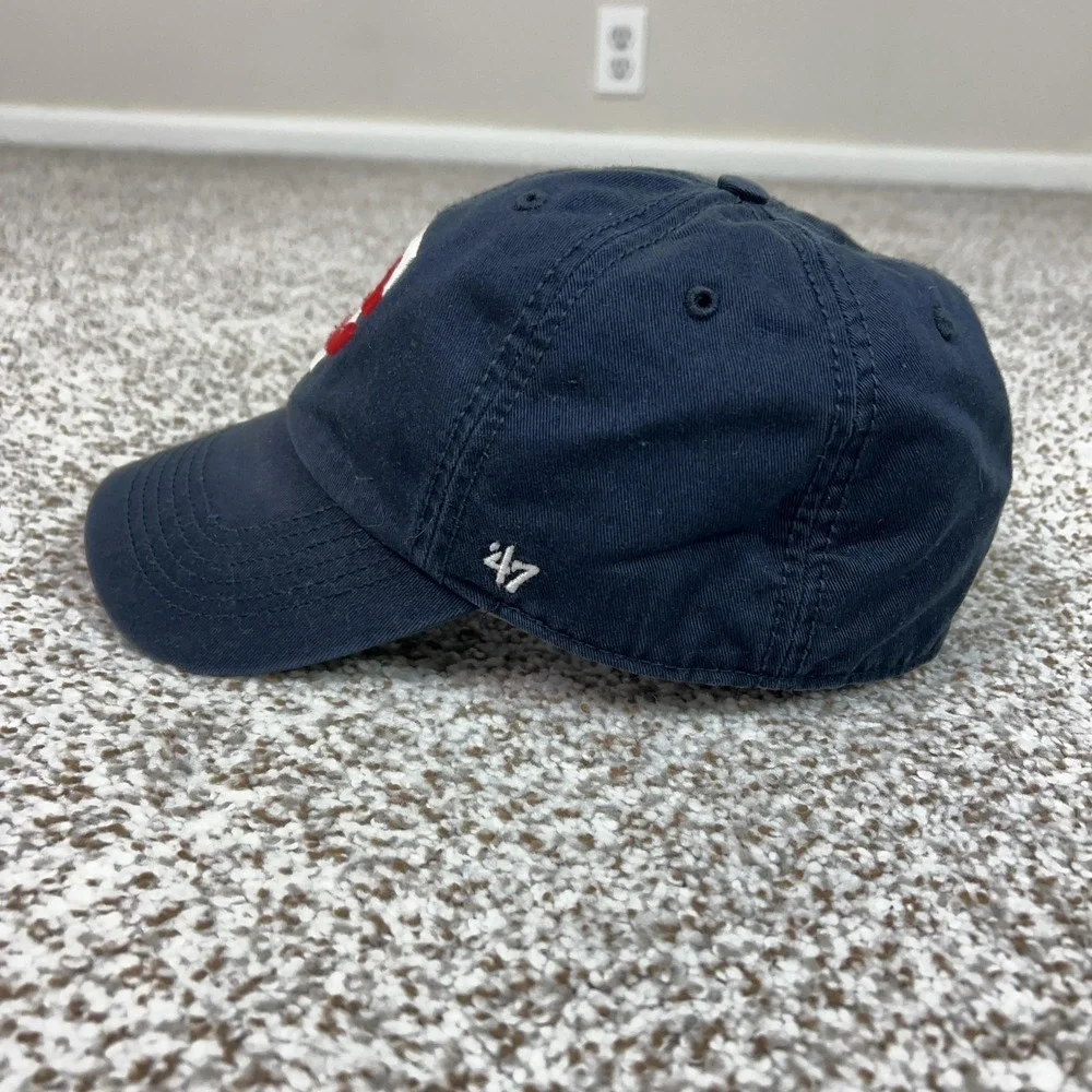 Minnesota Twins Hat Cap Fitted Mens Medium Blue MLB Baseball '47 Sports Logo